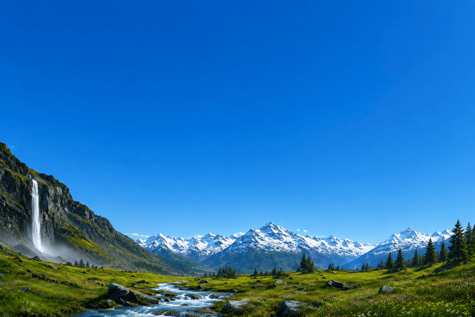 Himalayan source valley
